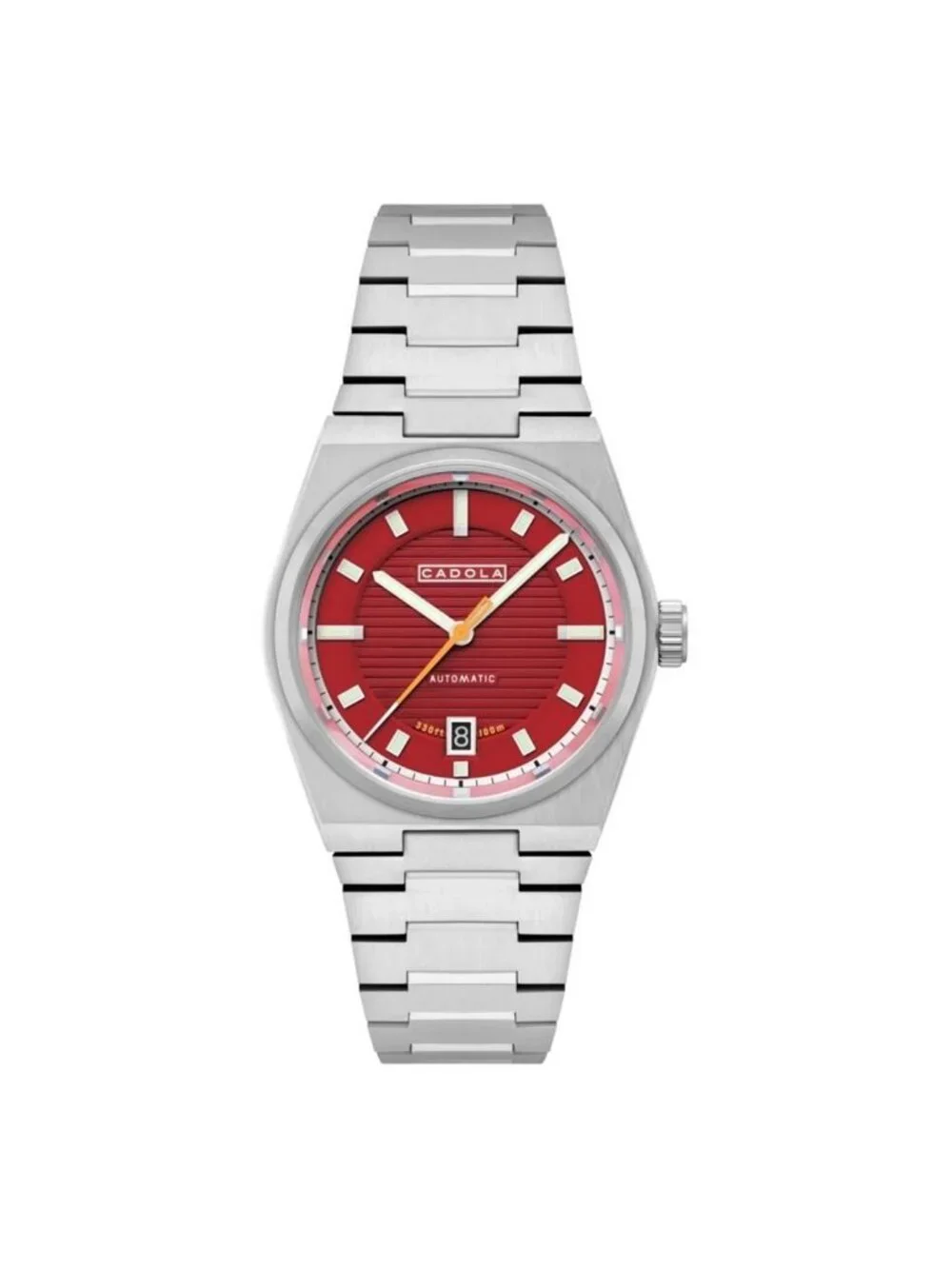 NWT Cadola Lydden Automatic Red Dial Men's Watch